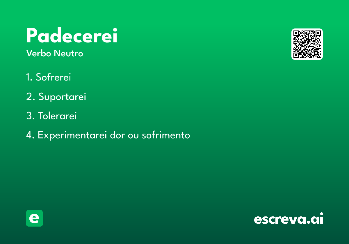 padecerei