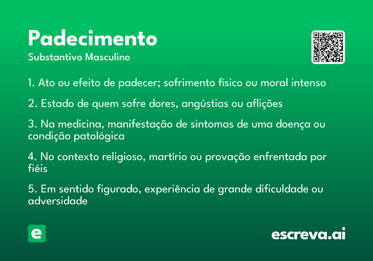 padecimento