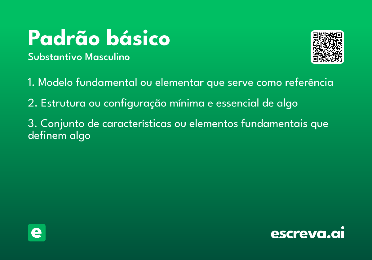 padrão básico