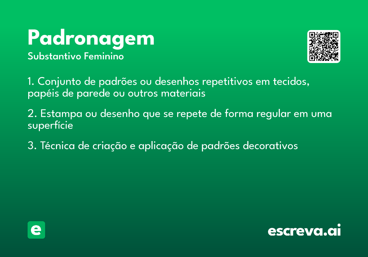 padronagem