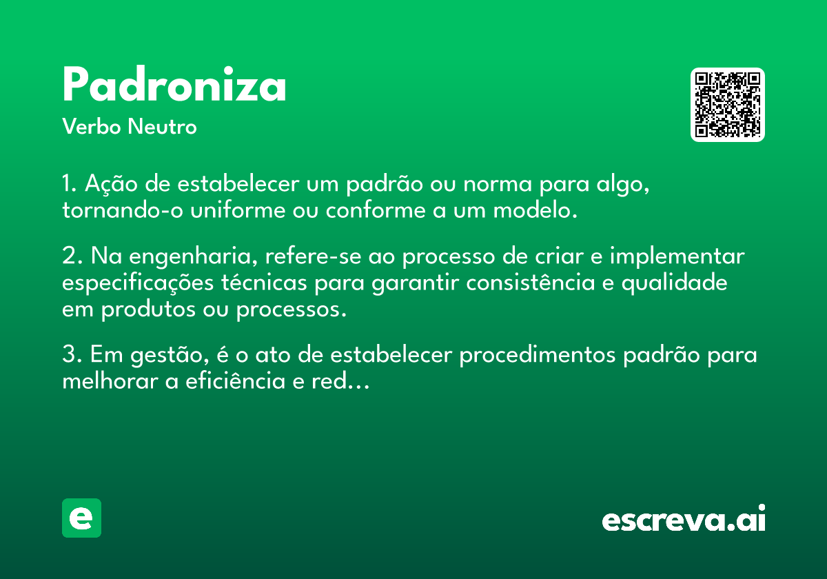 padroniza