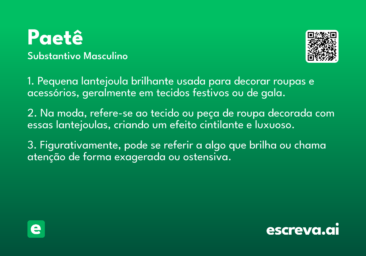 paetê