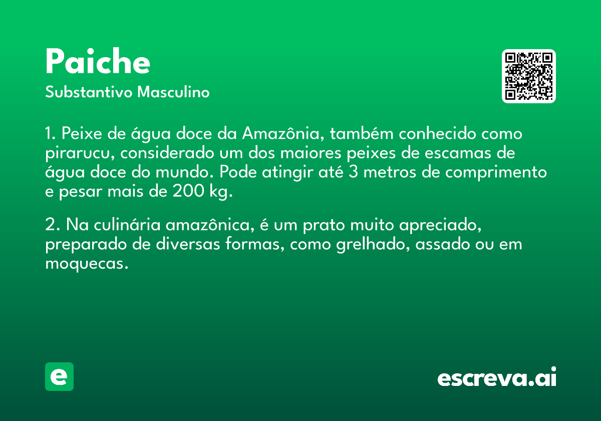 paiche