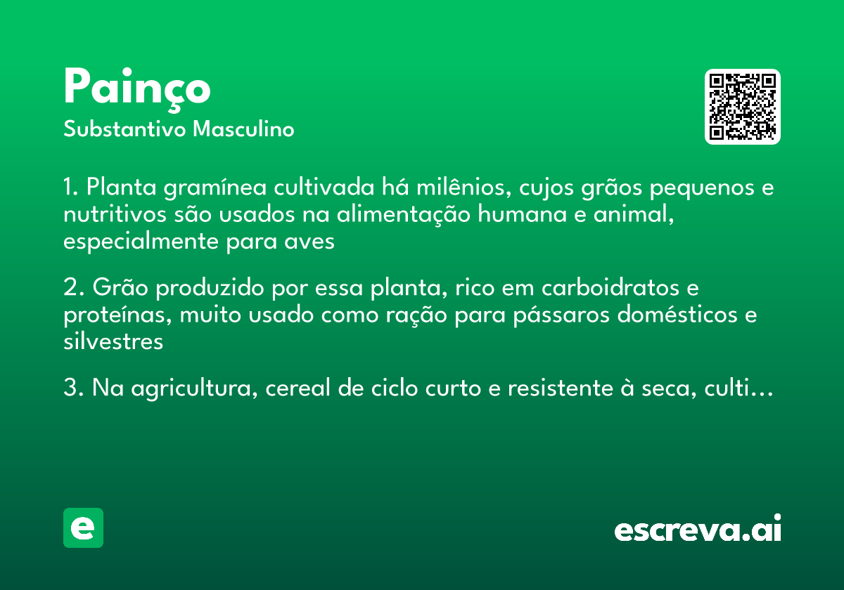 painço
