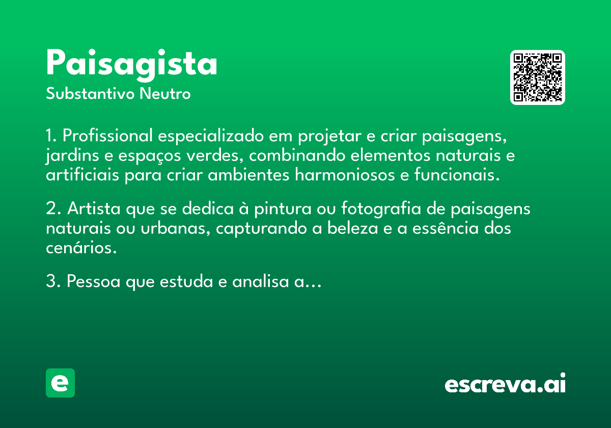 paisagista