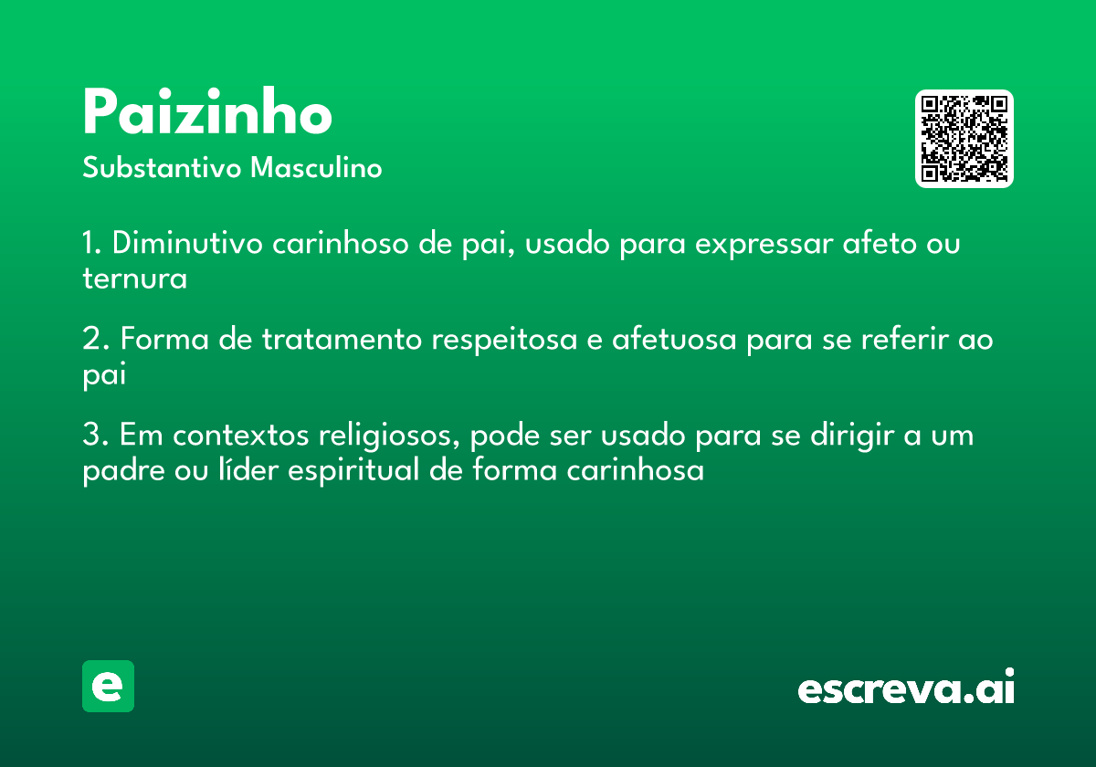 paizinho