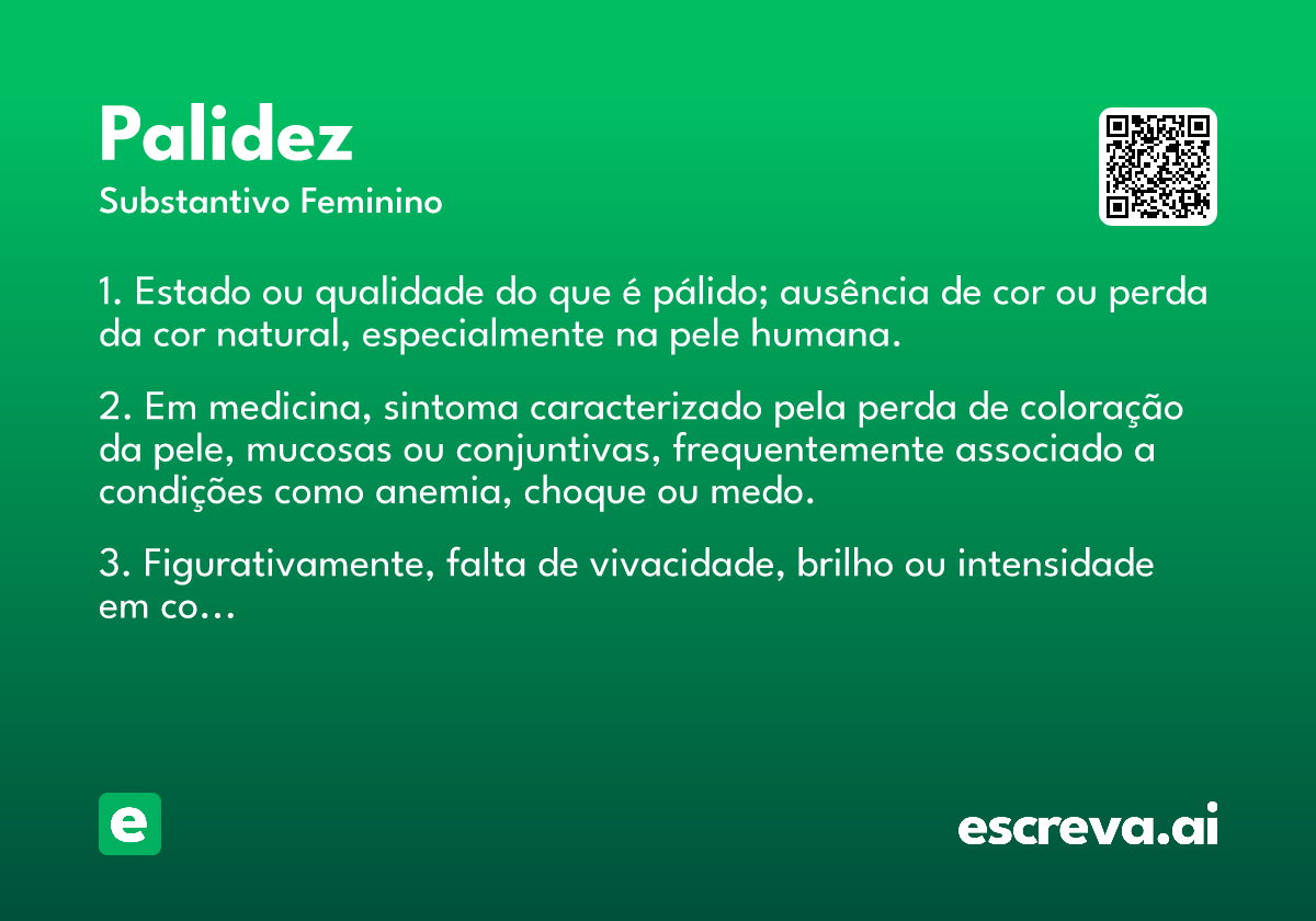palidez