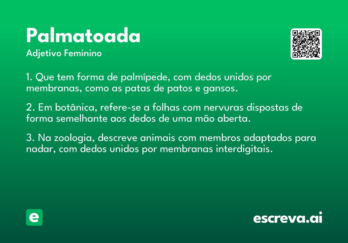 palmatoada