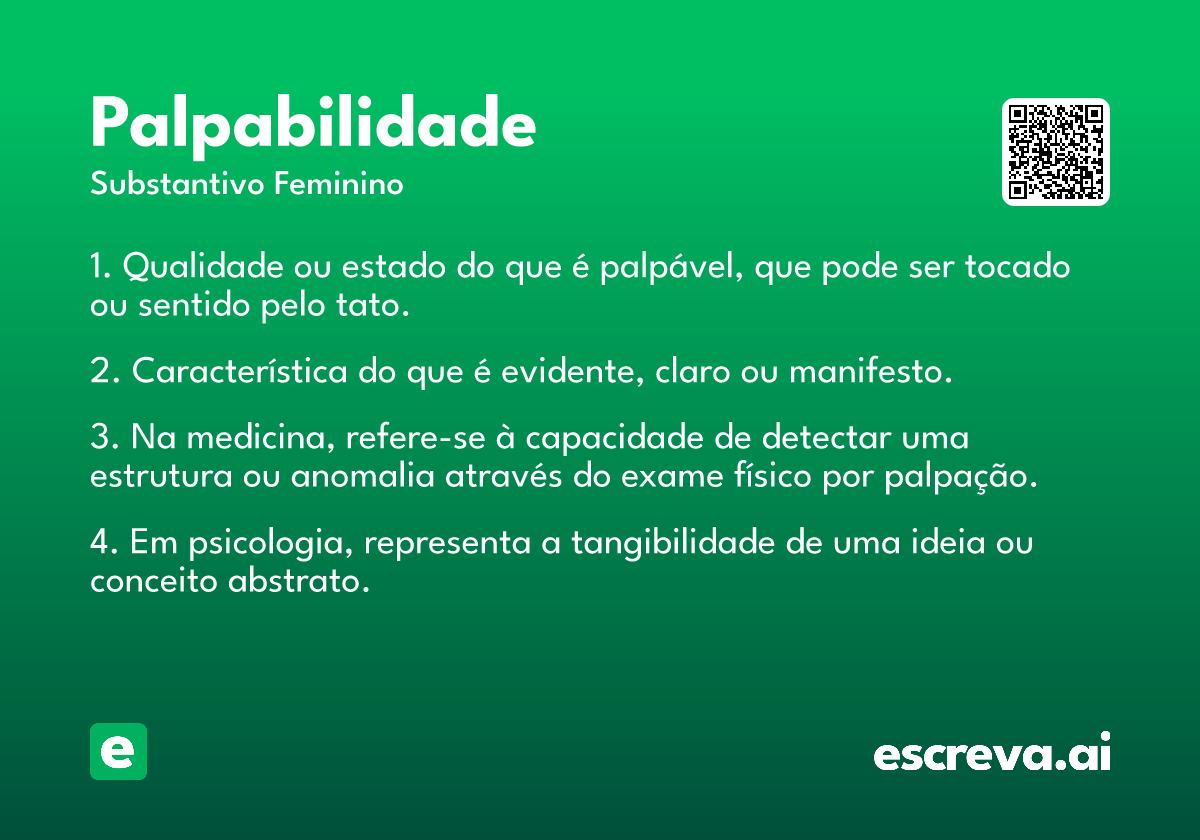 palpabilidade