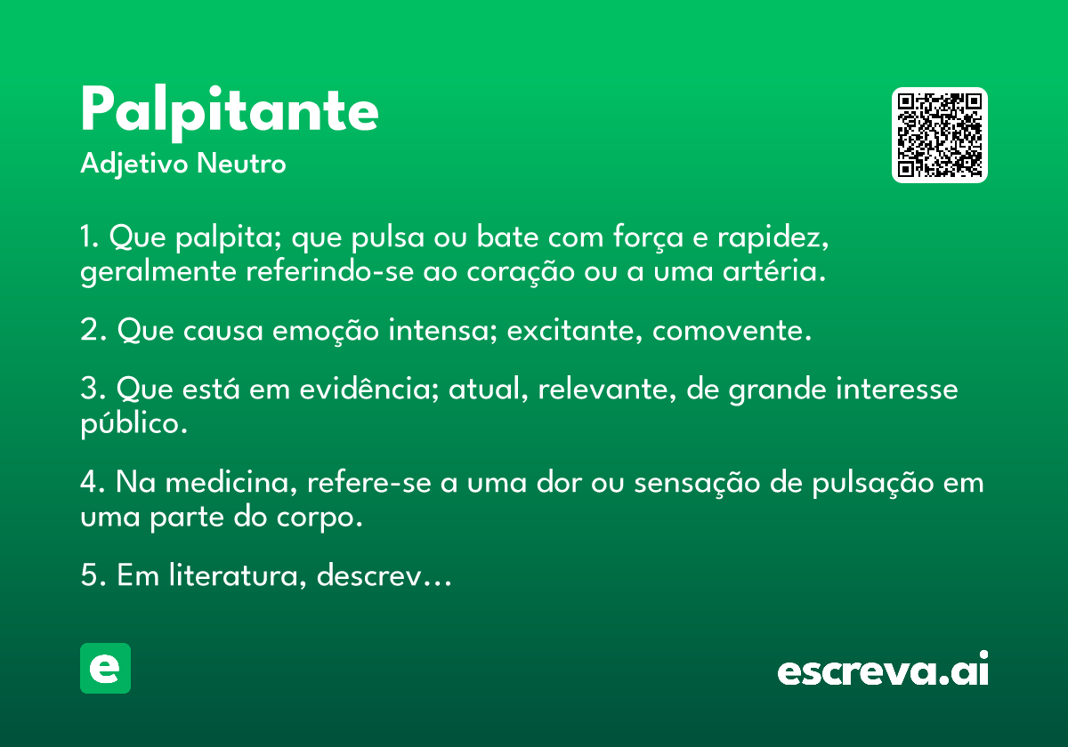 palpitante