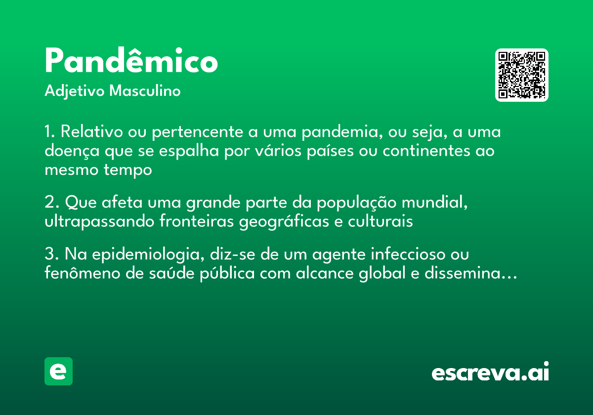 pandêmico