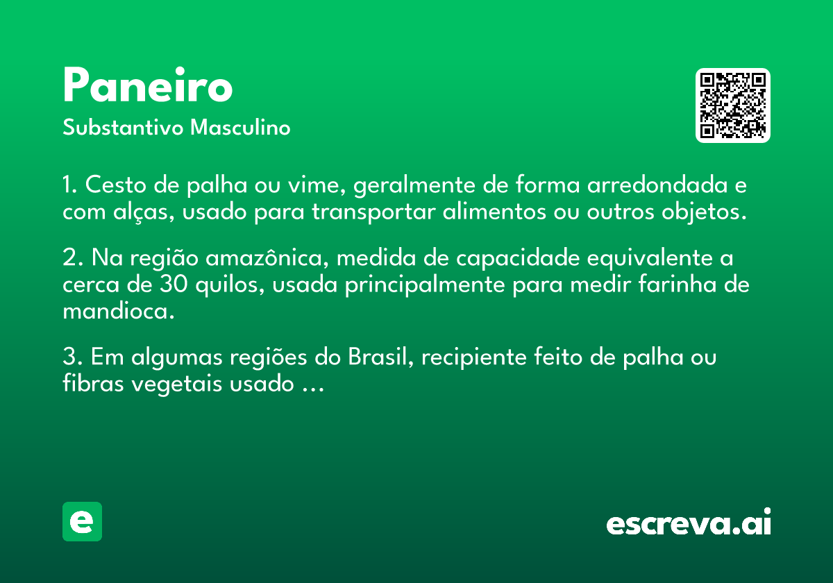 paneiro