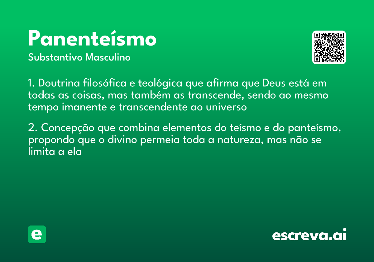 panenteísmo