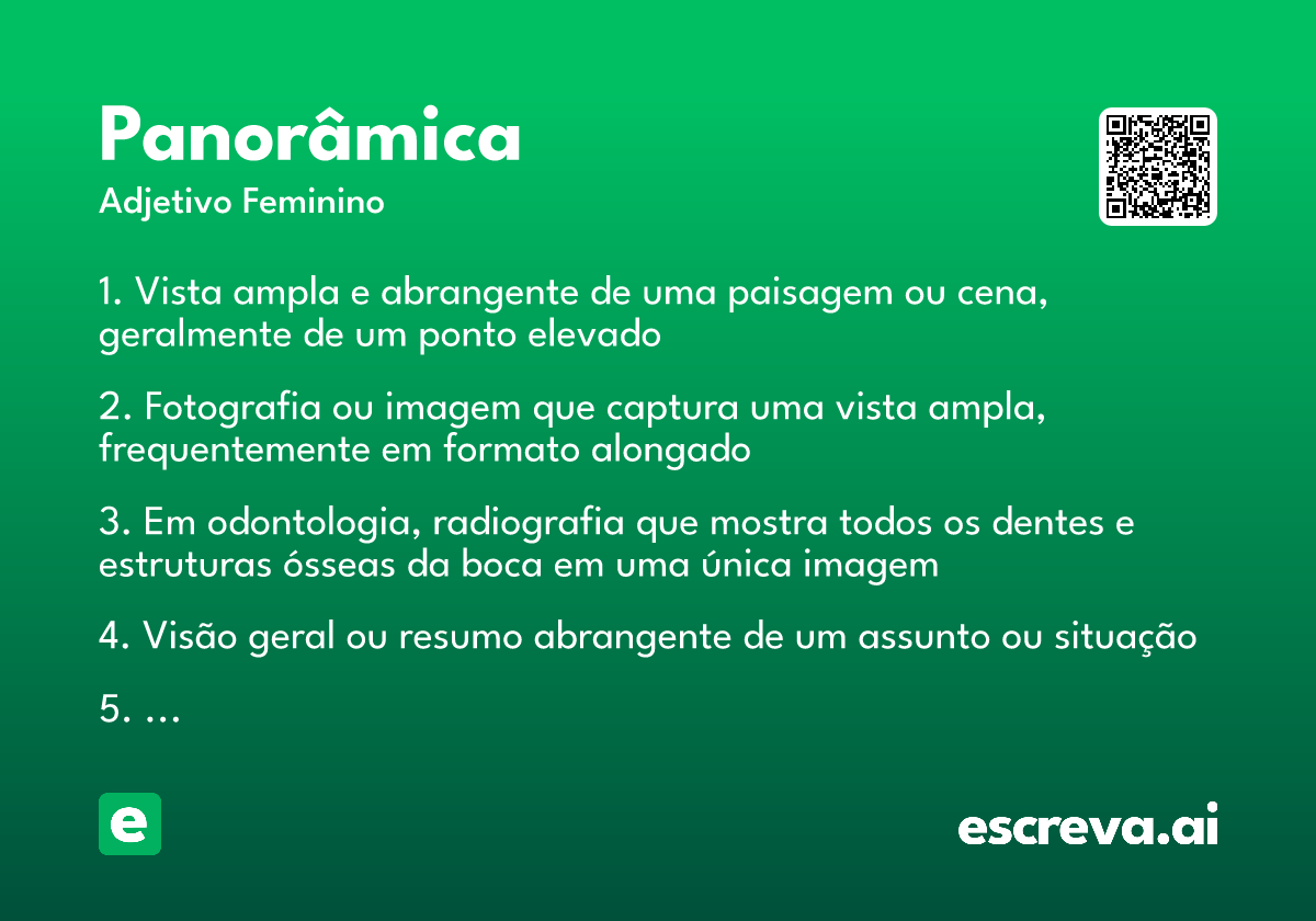 panorâmica