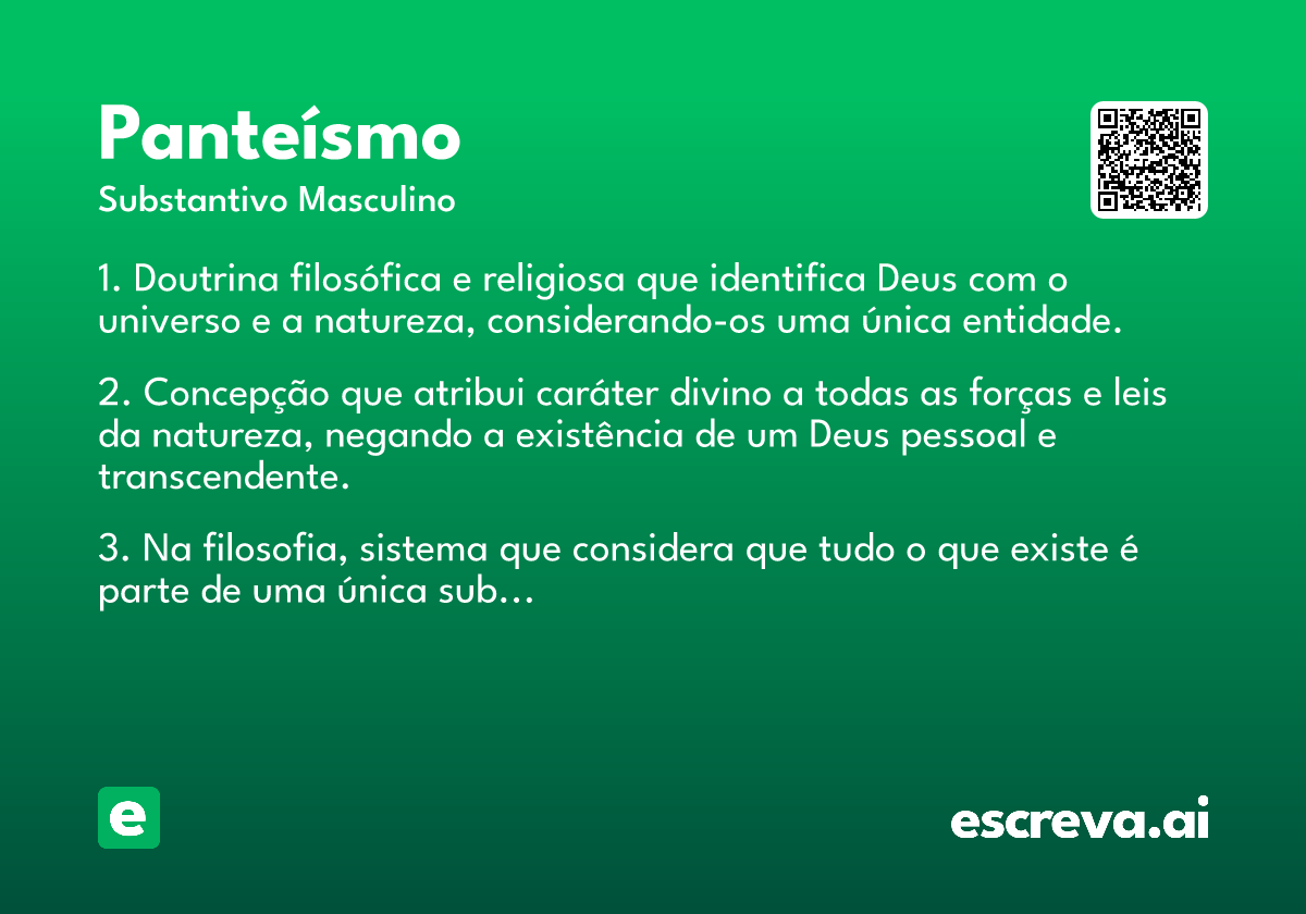 panteísmo