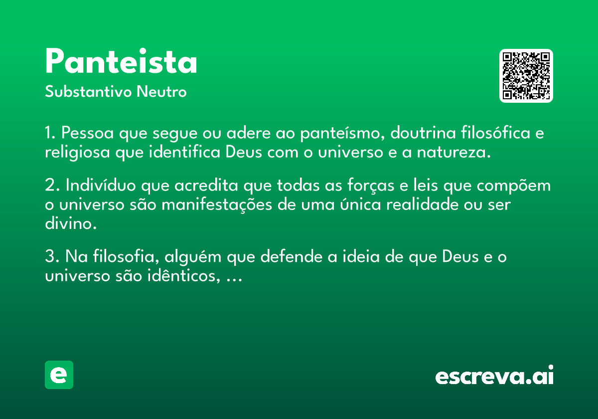 panteista