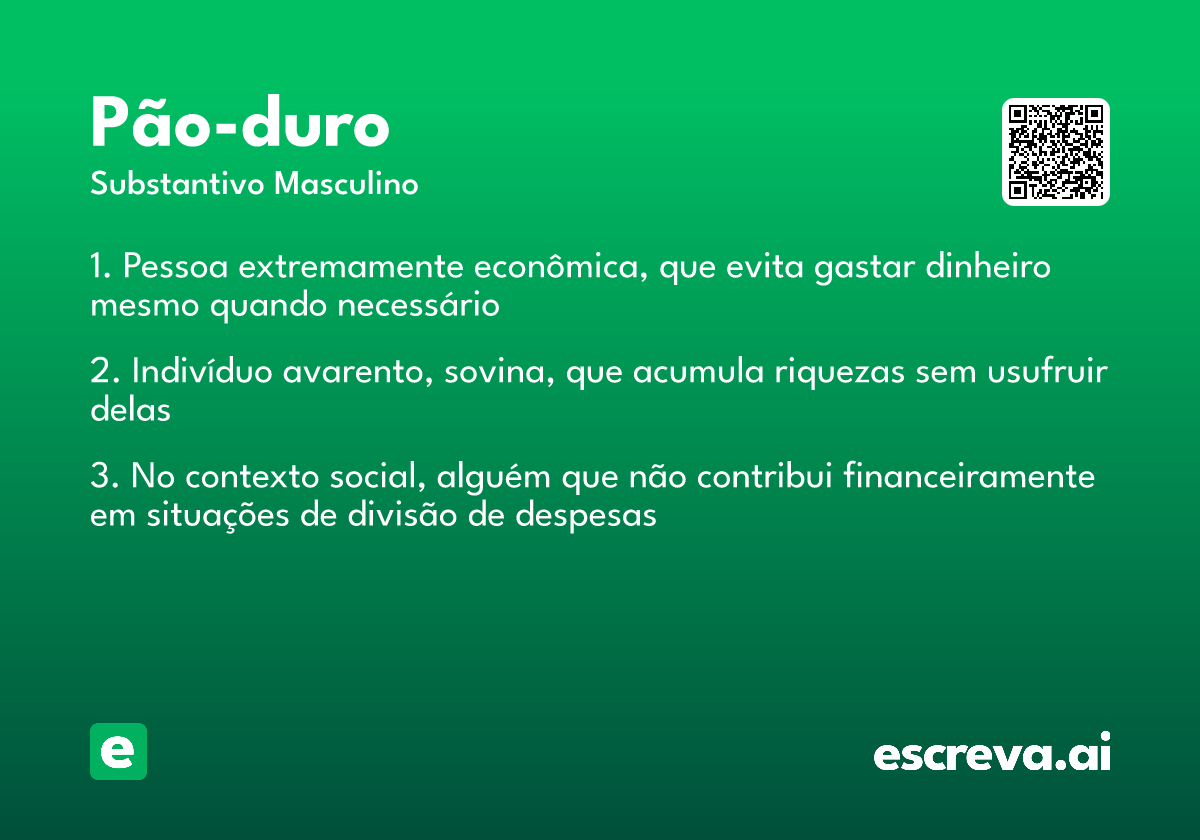 pão-duro