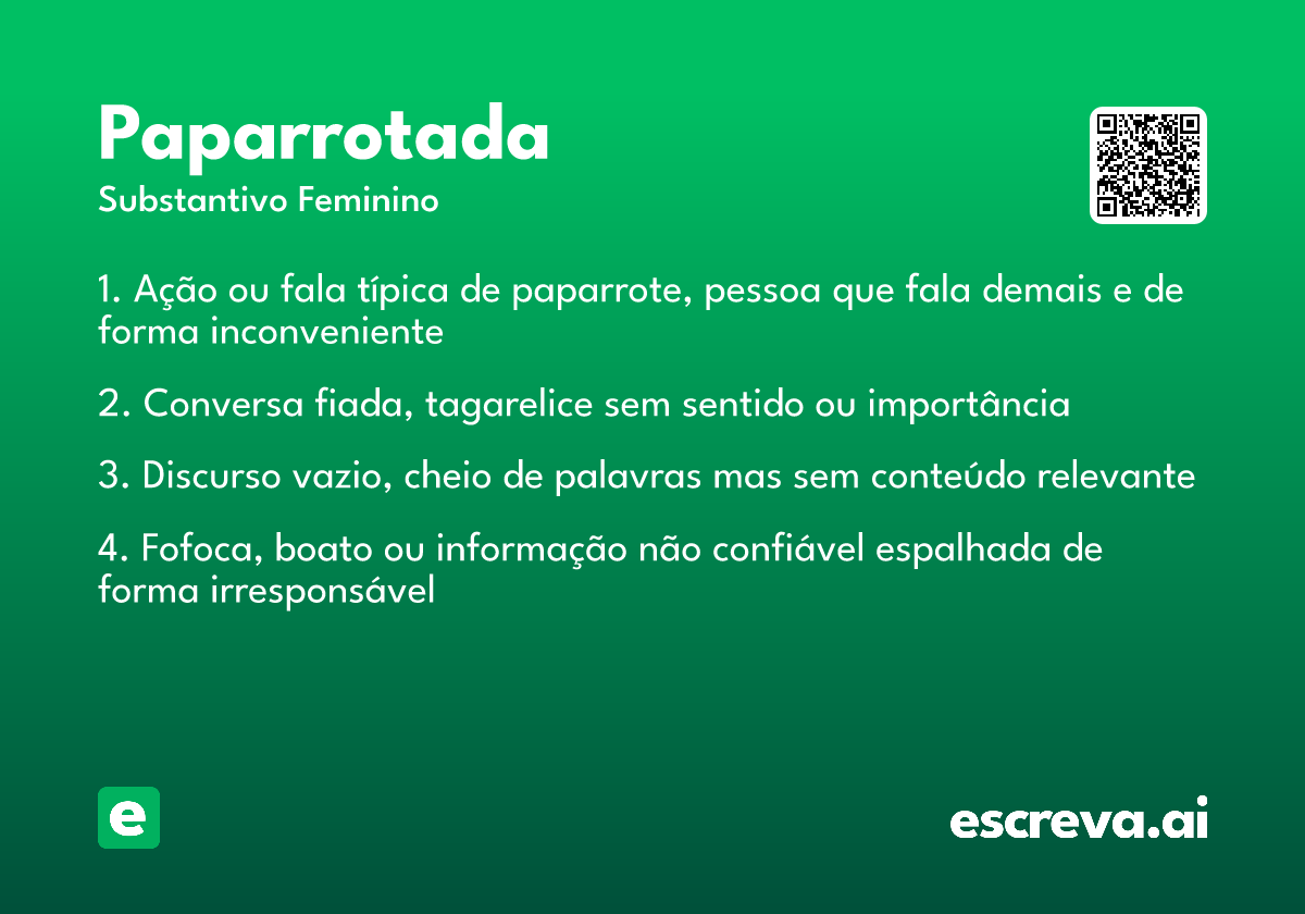 paparrotada