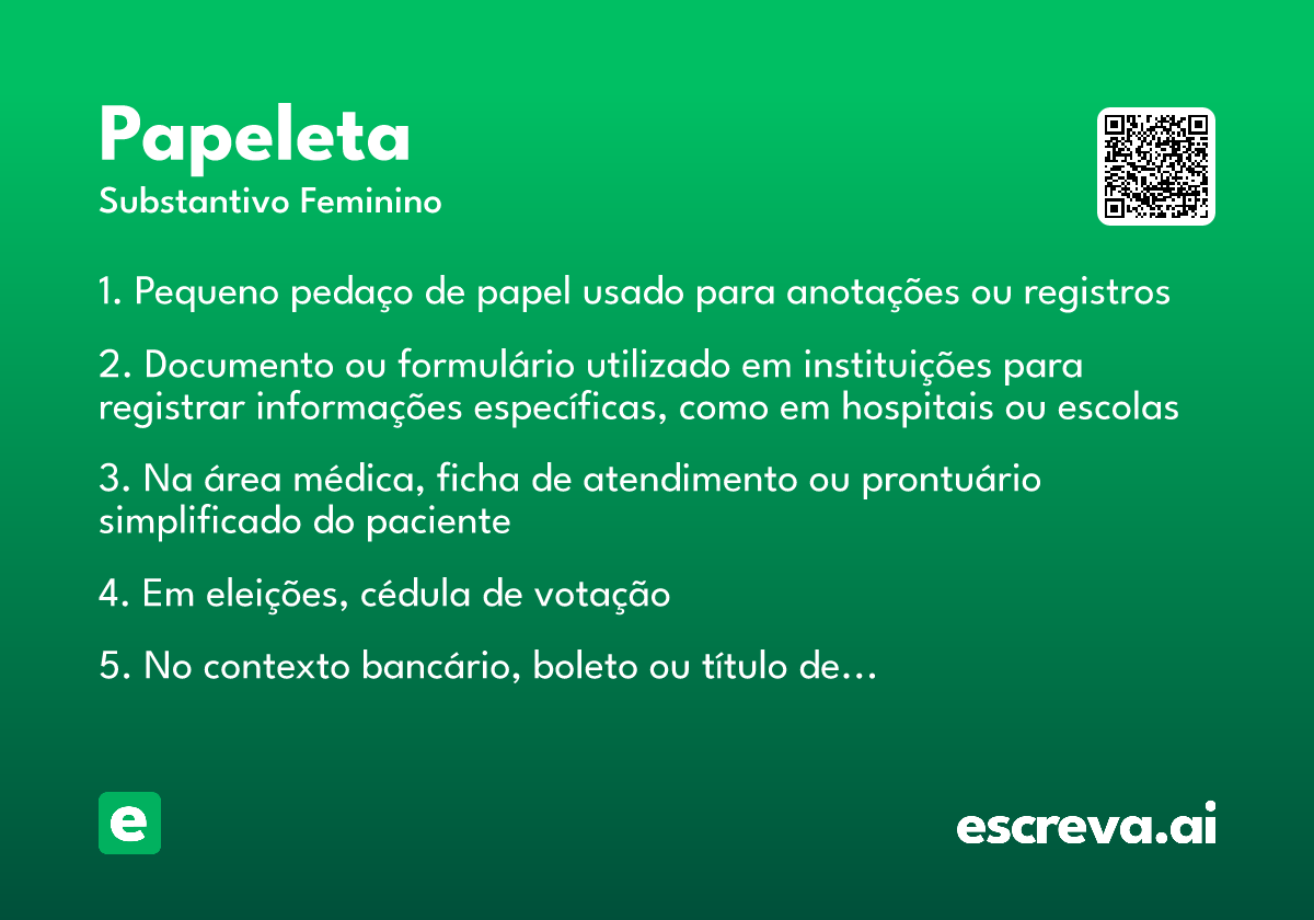 papeleta