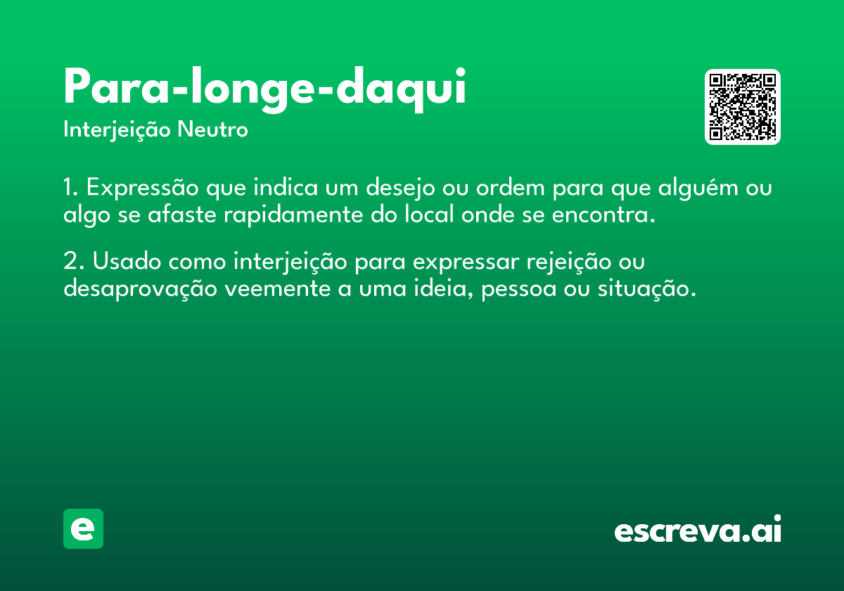 para-longe-daqui