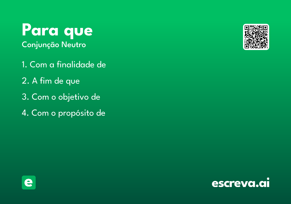 para que