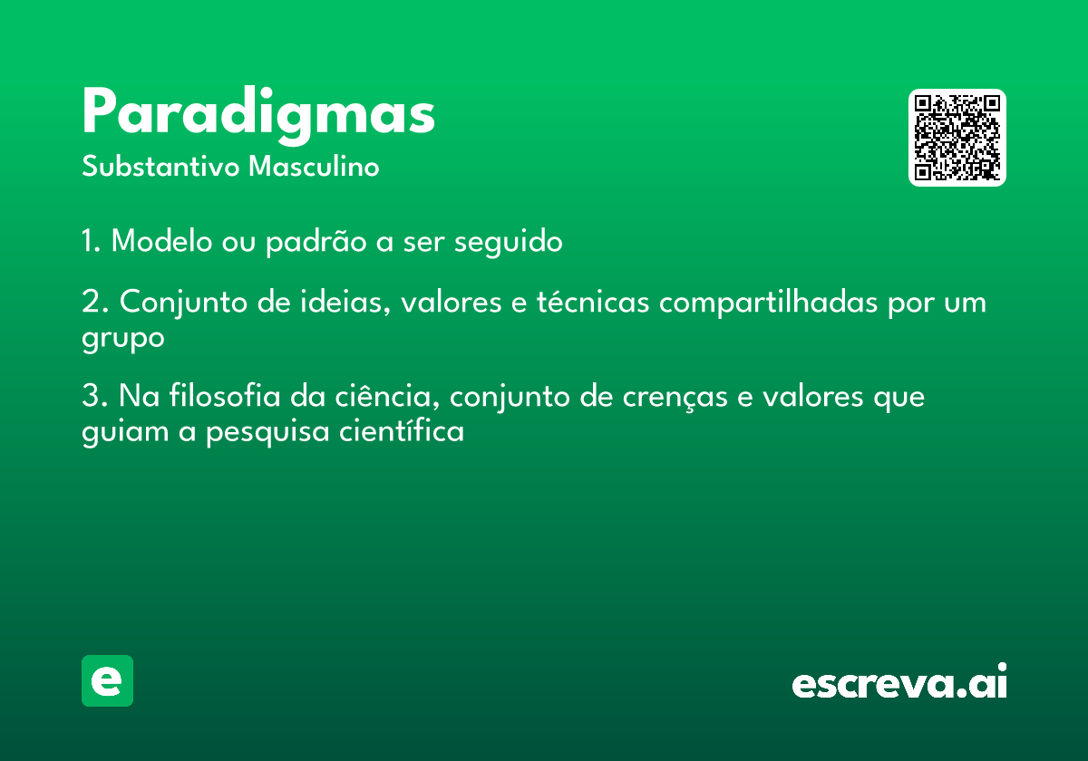 paradigmas