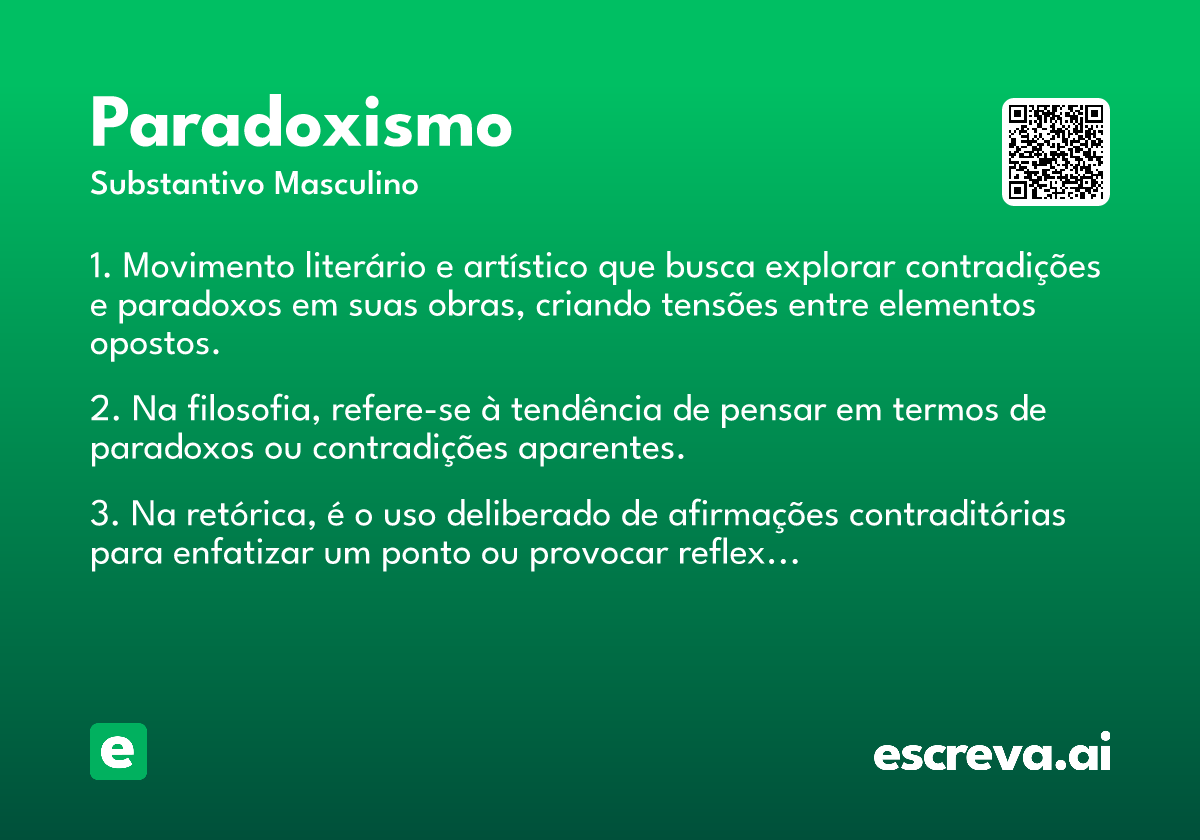 paradoxismo