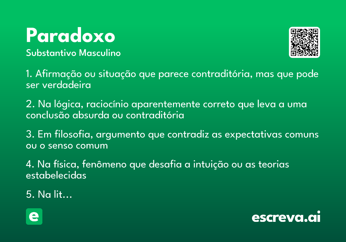 paradoxo