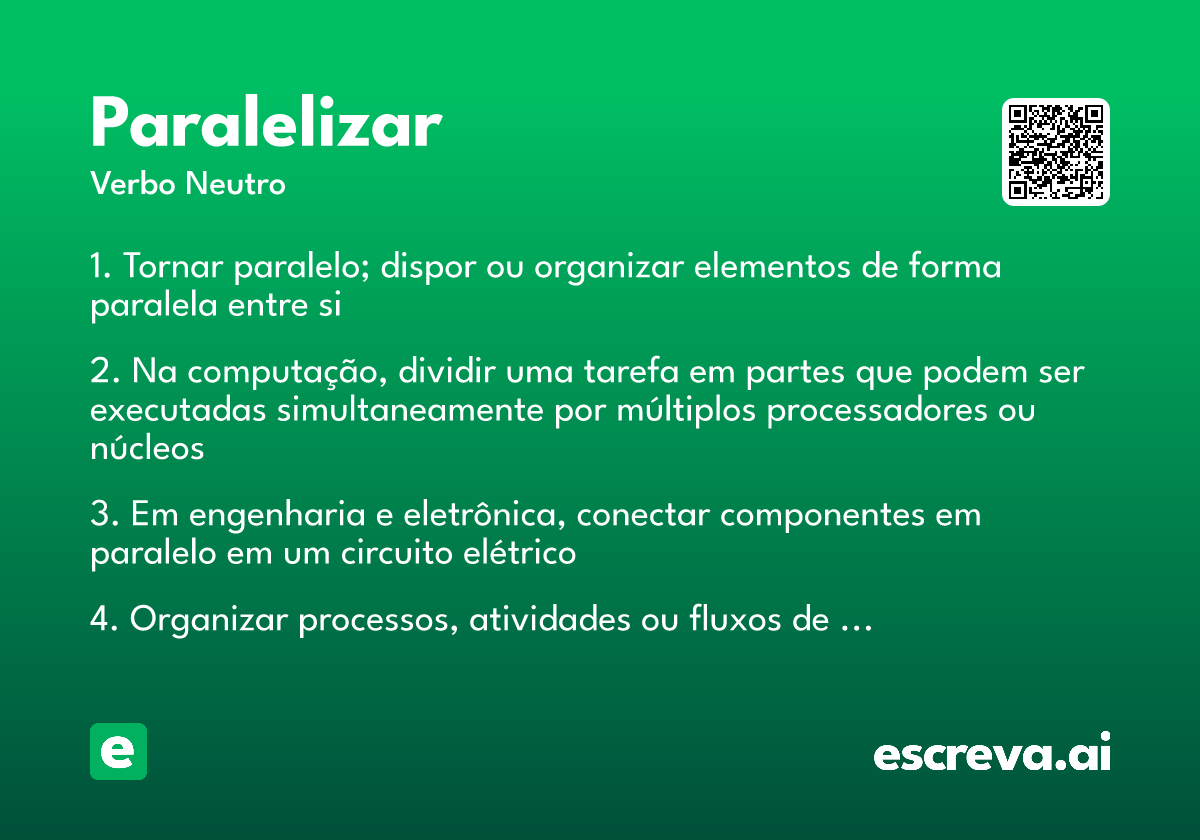 paralelizar