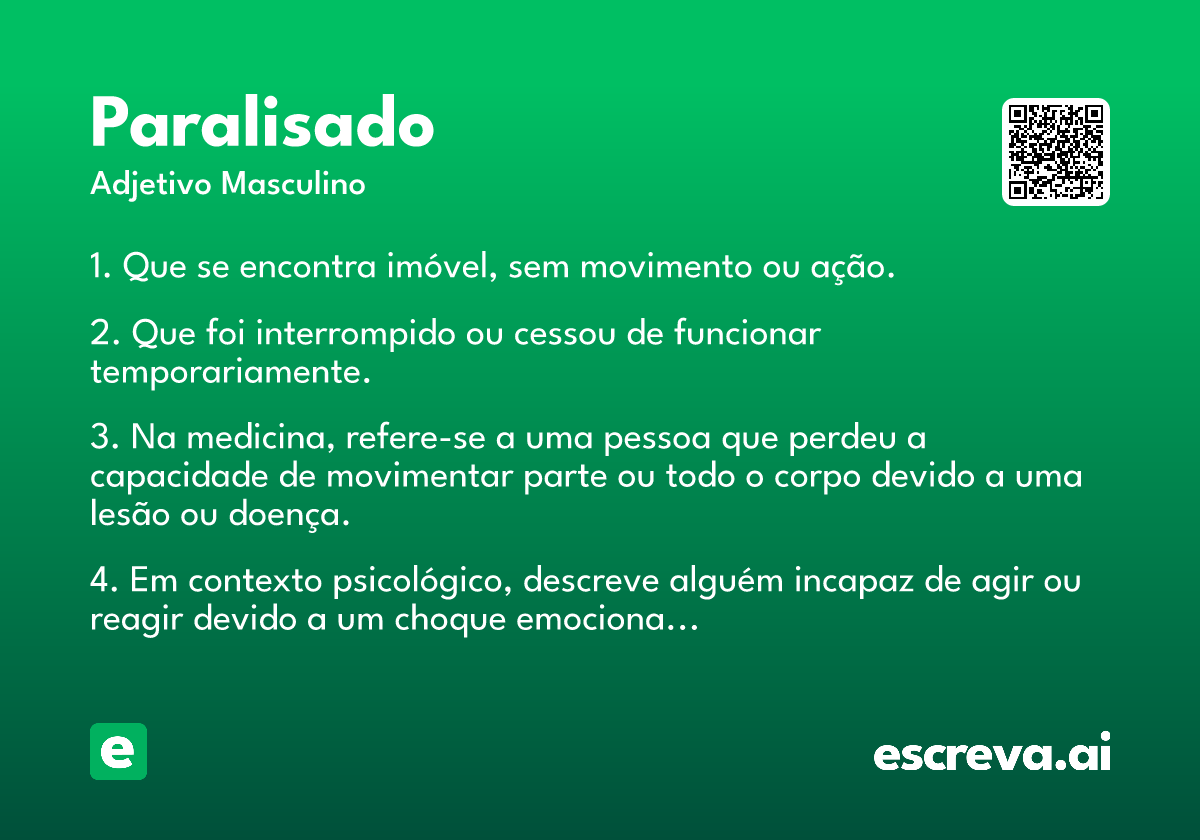 paralisado