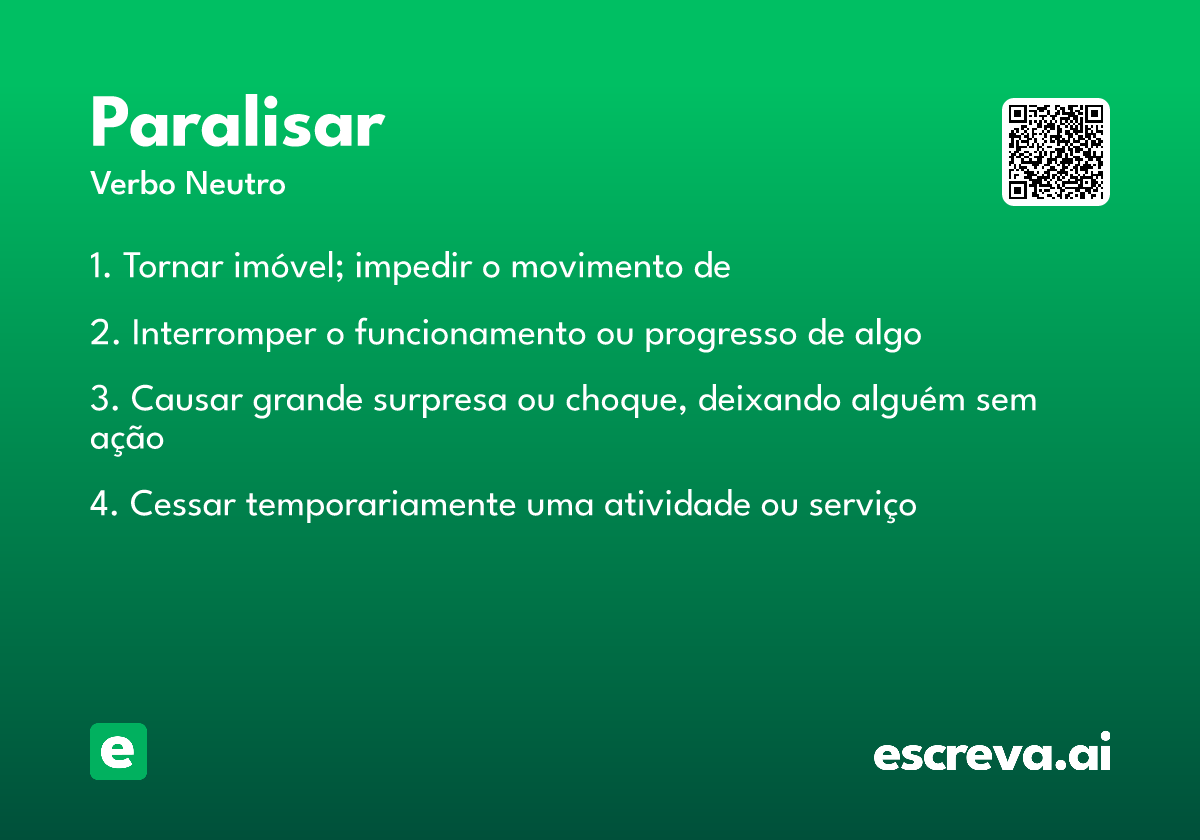 paralisar