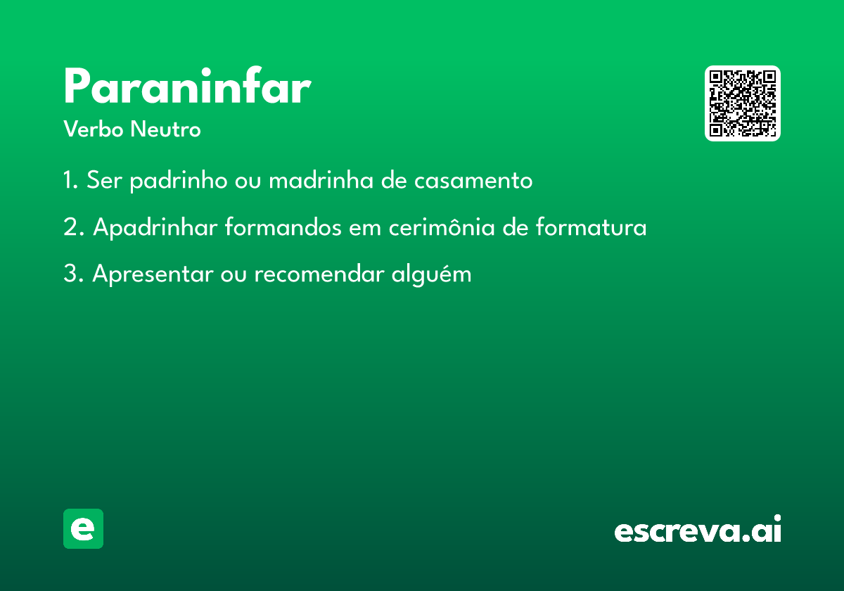paraninfar