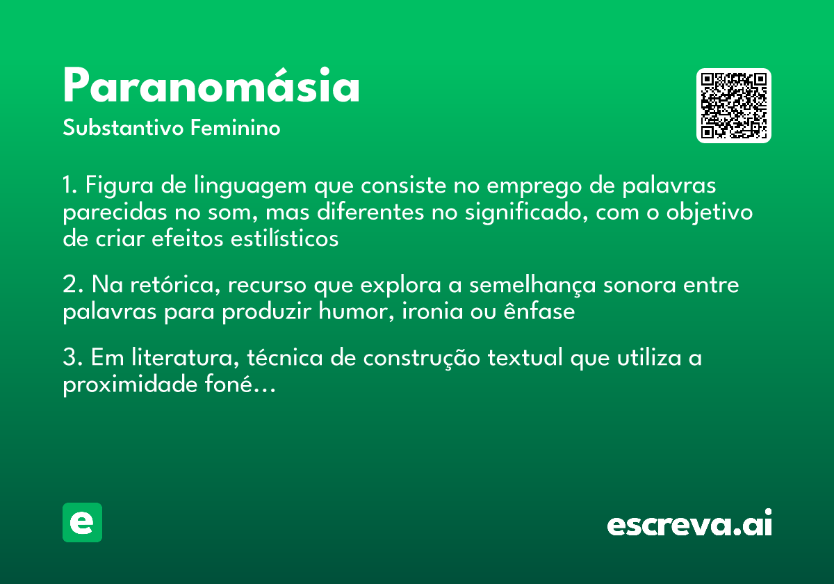 paranomásia