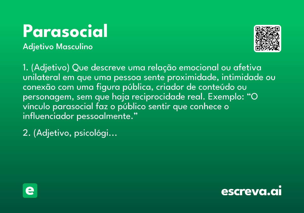 parasocial