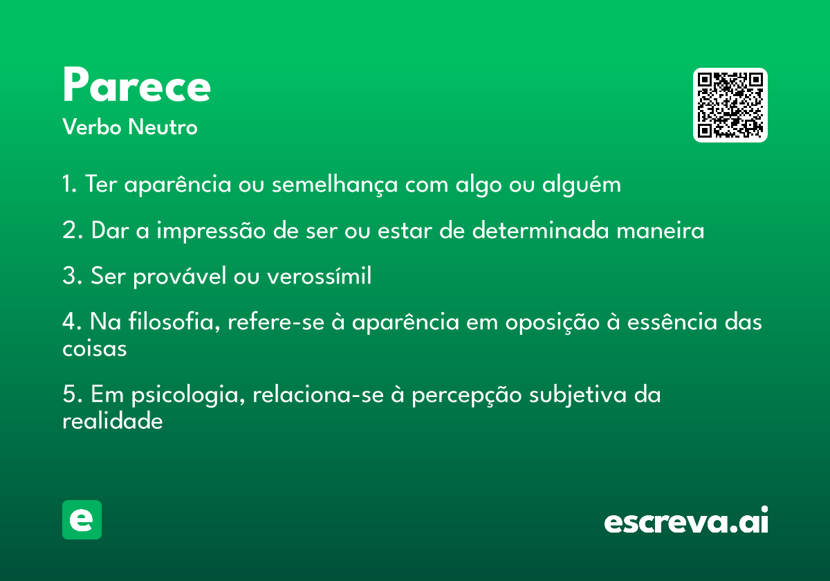 parece