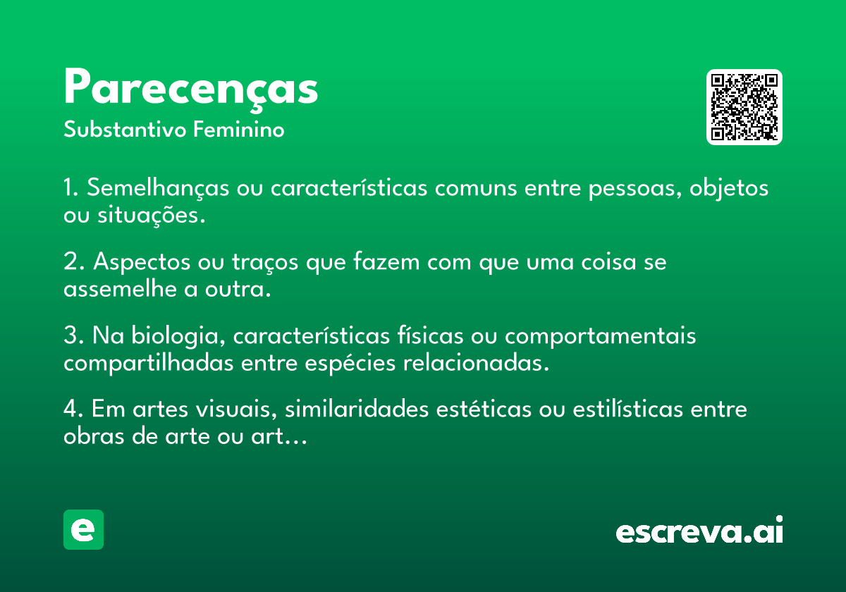 parecenças