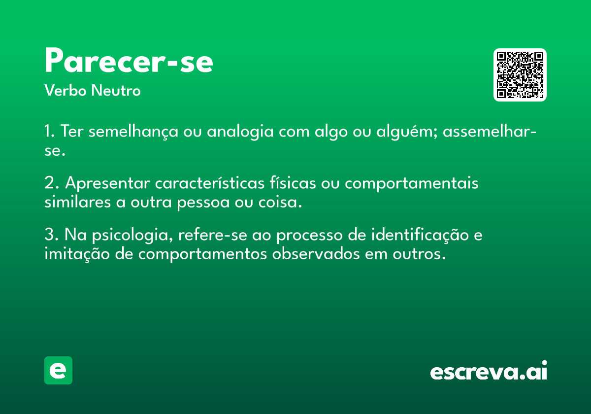 parecer-se