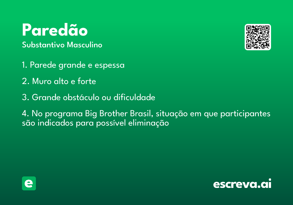 paredão