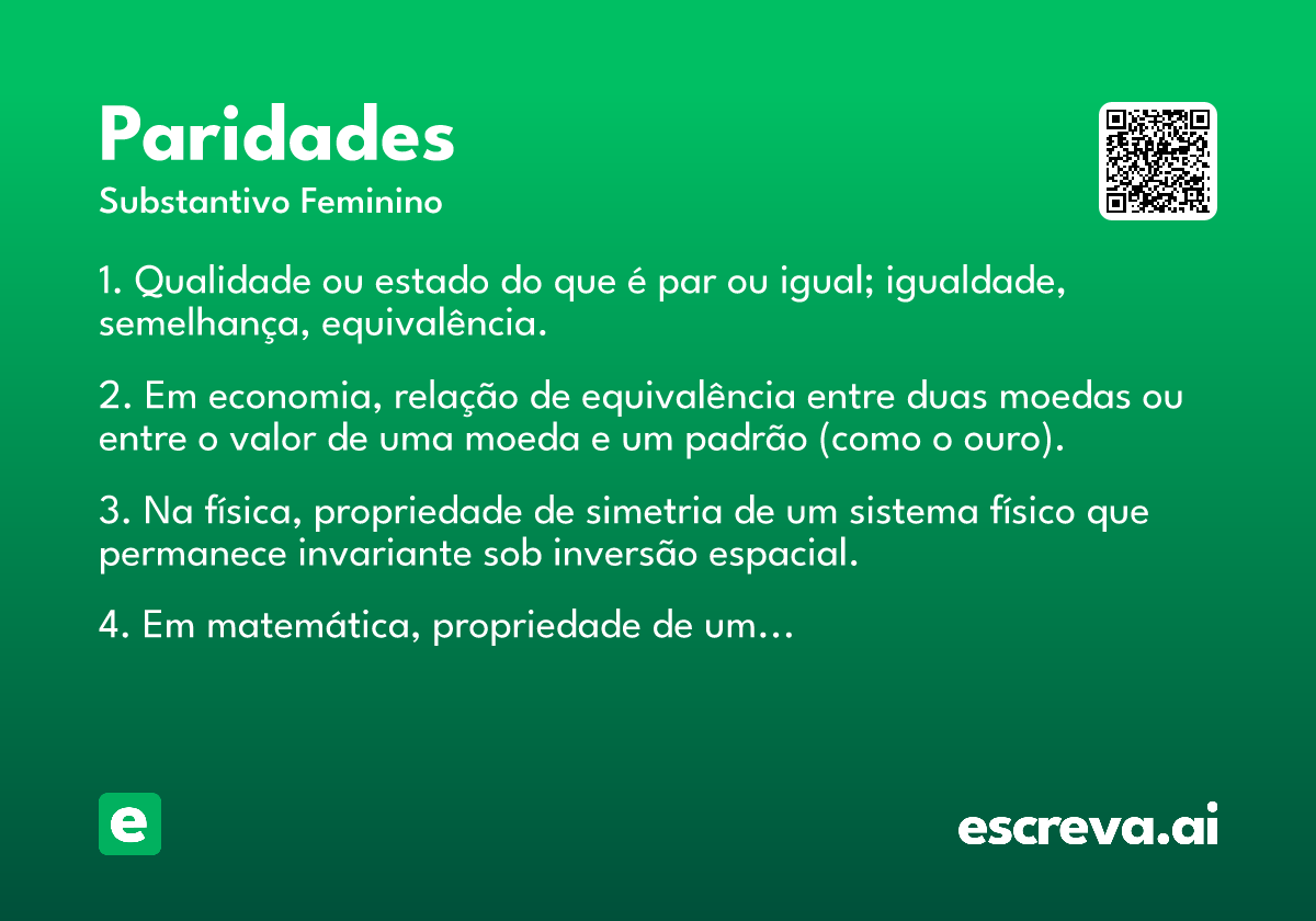 paridades