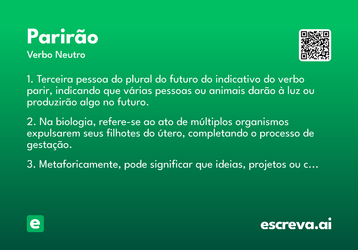 parirão