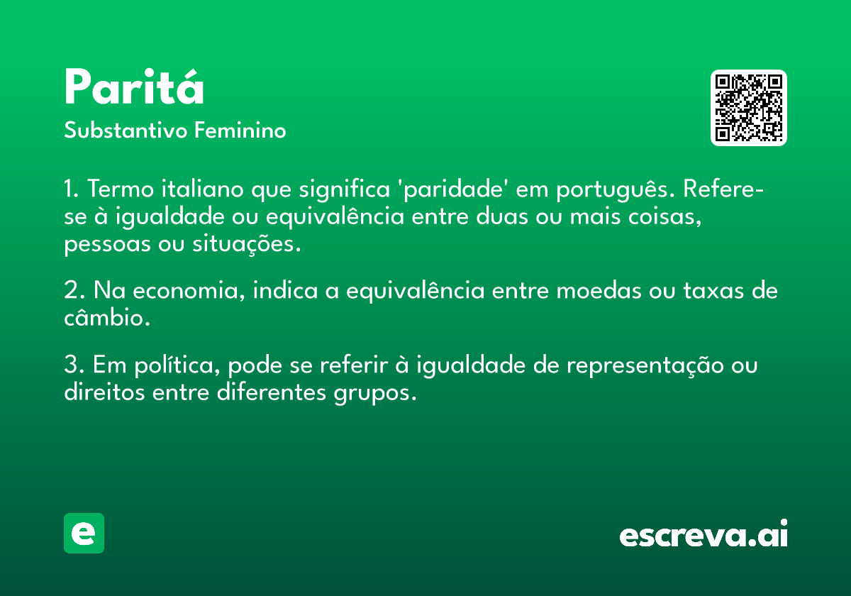 paritá