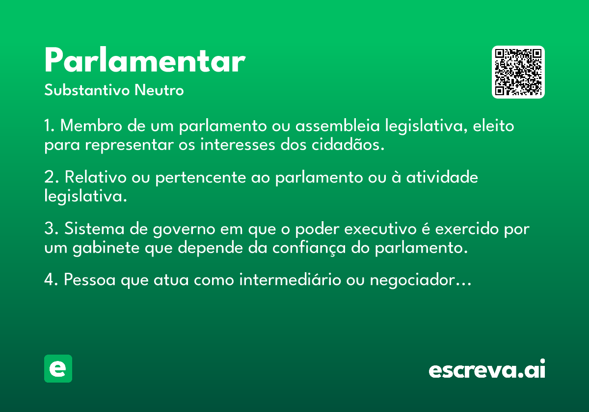 parlamentar