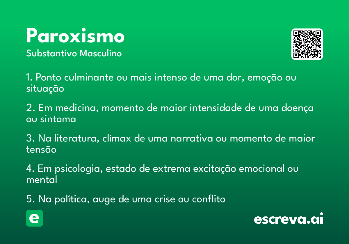 paroxismo