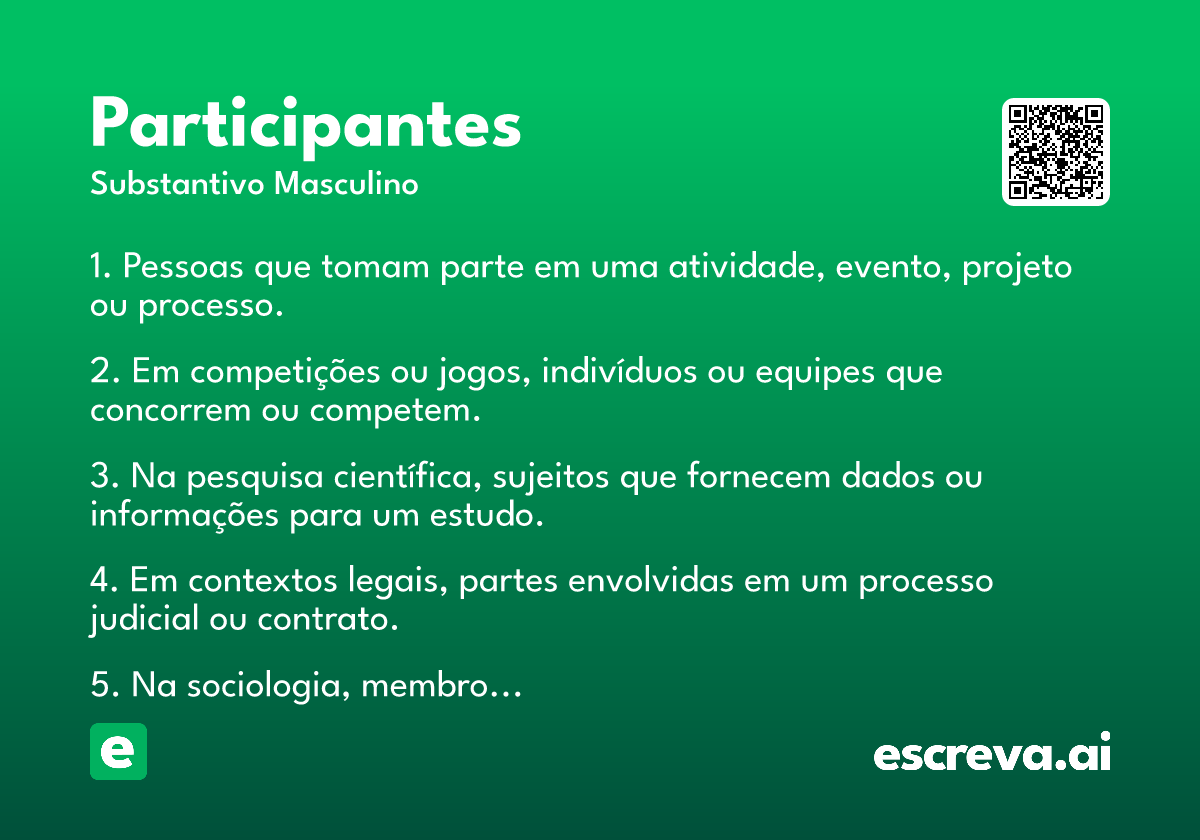participantes