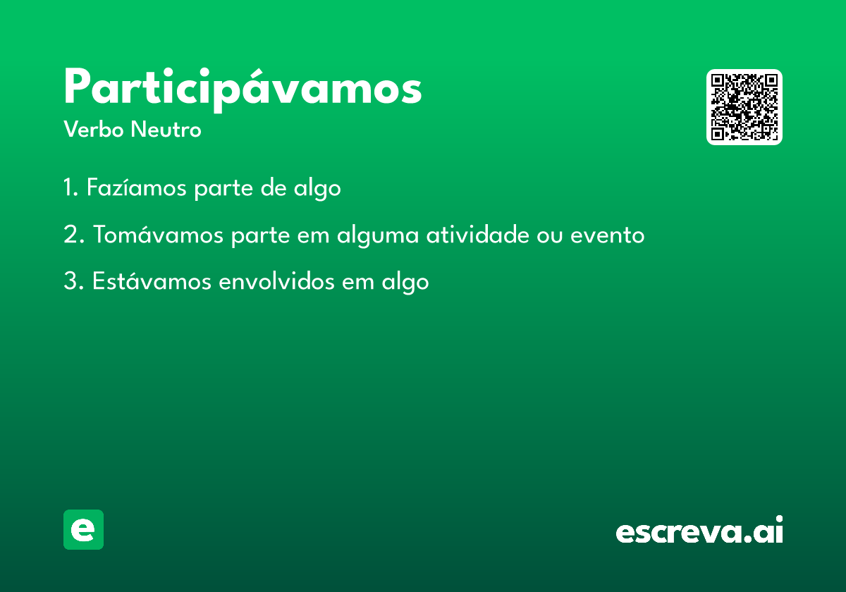 participávamos