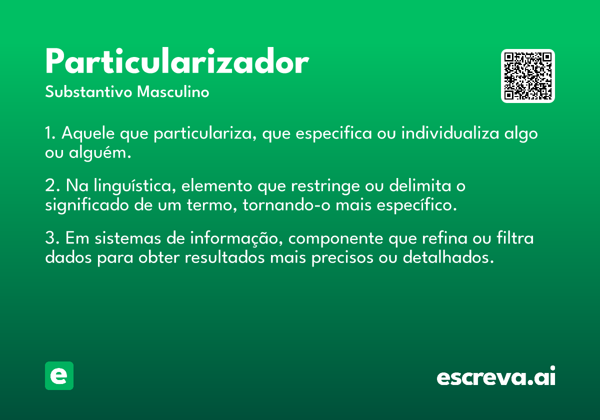 particularizador