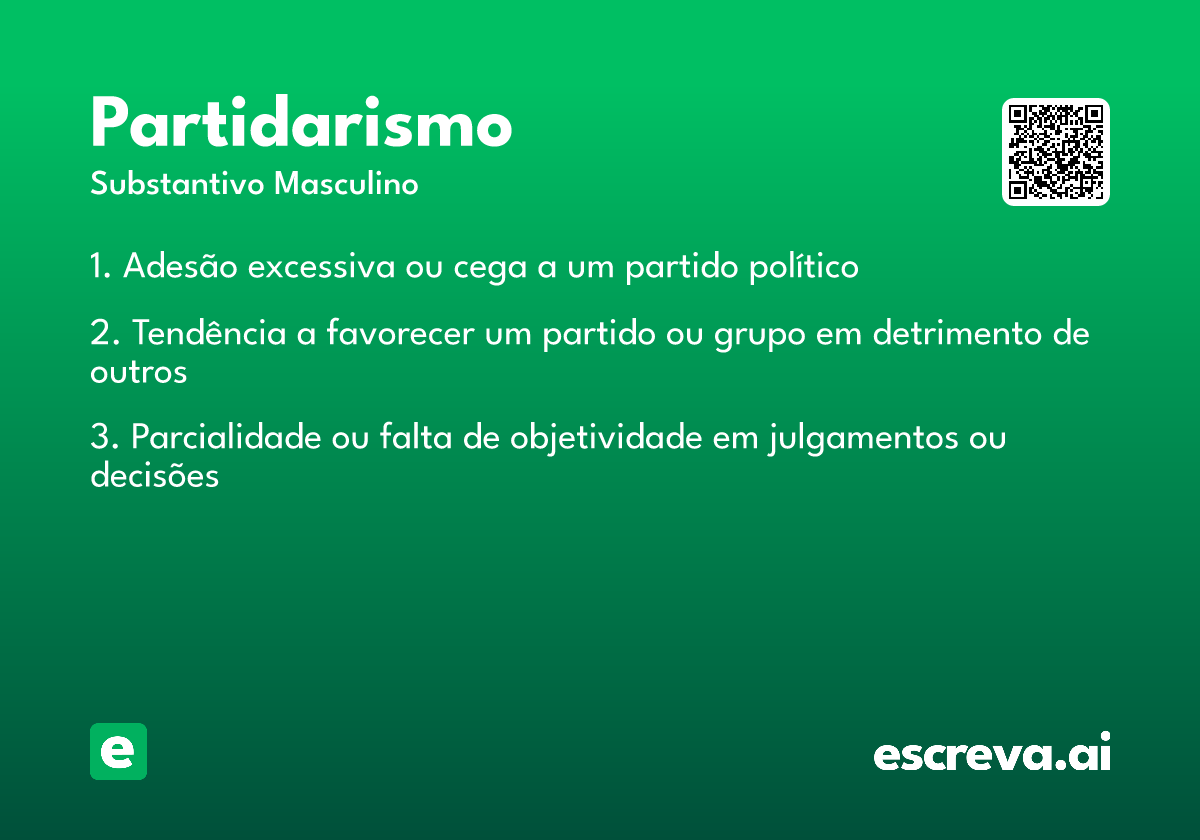 partidarismo