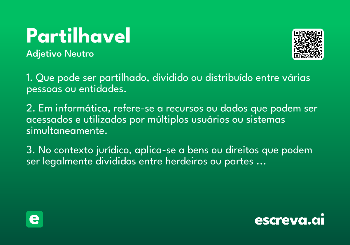 partilhavel
