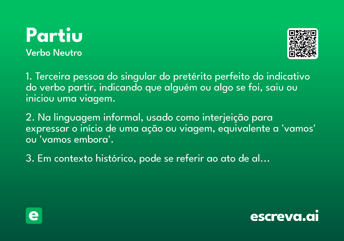 partiu