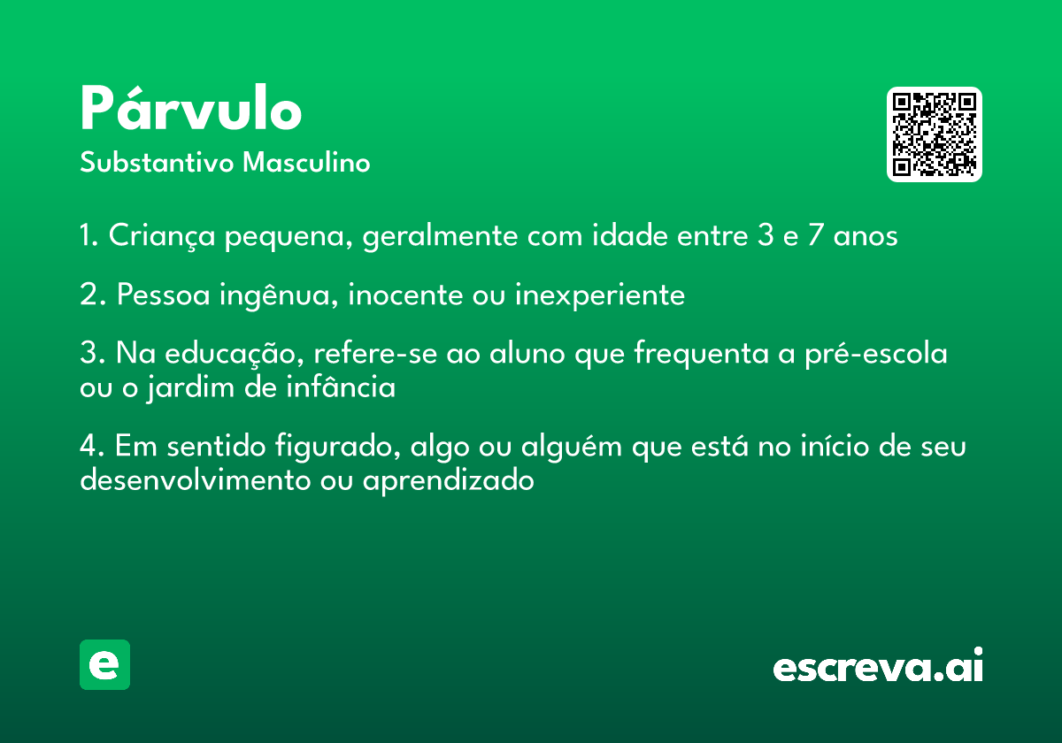 párvulo